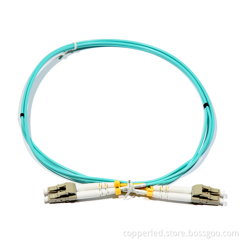 LC/PC-LC/PC Multimode Duplex Om3 Fiber Optic Patch Cord